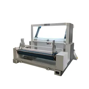 Fully automatic fabric processing textile fabric deviation correction inspection machine