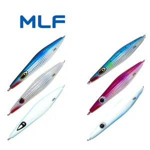 Snelheid Zinkende Langzame Metalen Lokjigs Zoutwatervisserij Kunstaas Offshore Vissen Jigging Trolling Lood Metalen Jig Lokken Uv