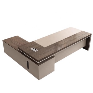 2025 Sang Trọng Hiện Đại Chuyển Đổi Nội Thất Văn Phòng Bền Điều Hành CEO Bàn Thiết Kế Mới Làm Gỗ Sồi MDF Bảng Điều Chỉnh Cho Nhà Căn Hộ Sử Dụng - Product Image 3