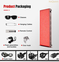 Panel de Terapia de Luz Roja con Pantalla Digital (Código de Producto ILY) 200W/600W, Parámetros Claros, Operación Inteligente, Terapéutico