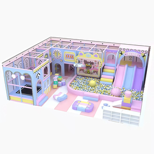 Parque Infantil Comercial Temático para Niños, Parque Infantil con Túneles y Castillo para Centro de Juegos Interior - Product Image 2