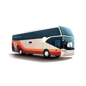 Sıcak çin ZK6126 modeli kullanılmış otobüs otobüsleri satılık yeni model 55 koltuk kullanılmış otobüs