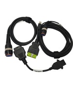 Cable OBD Vocom para Volvo 88890304 con Garantía de 1 Año, Conector de 16 Pines, Adaptador Hembra, Cable de Prueba para Lector de Códigos