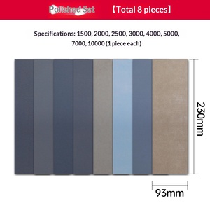 Juego de Papel de <span class=keywords><strong>Lija</strong></span> Seco y Húmedo Ultrafino Xianger, Grano 2000, Papel de <span class=keywords><strong>Lija</strong></span> <span class=keywords><strong>para</strong></span> Pulir Paredes Resistentes <span class=keywords><strong>al</strong></span> Desgaste, Manualidades en Madera y Modelos - Product Image 1