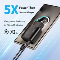 Chargeur rapide Type C 9V 2A 5V 3A 12V PPS double port QC mural PD 25W – Adaptateur secteur super rapide 25W