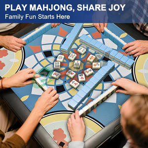 Tappetino per <span class=keywords><strong>Mahjong</strong></span> Bestseller nel Mercato USA, Consegna Rapida, Misura Personalizzabile, Antiscivolo e Fonoassorbente per Tavoli Multigioco - Product Image 6