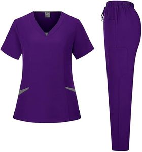 Set di Divise Elasticizzate per Infermieri e Medici in 72% Poliestere Riciclato, 23% Viscosa, 5% Spandex - Product Image 2