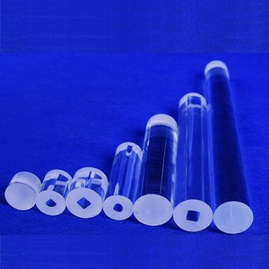 Tabung Kaca Kuarsa Dinding Tebal Berkualitas Tinggi Transparan Tabung Kaca Kemurnian Tinggi Tabung Kuarsa Terfusi untuk Laboratorium UV - Product Image 6