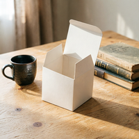 Boîtes en papier personnalisées haut de gamme, étanches, portables et écologiques avec gaufrage, vente en gros directe usine