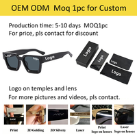 Lunettes de soleil ovales pour femmes, tendance rétro estivale, pour la photographie de rue, la conduite, protection UV, lunettes personnalisables avec logo