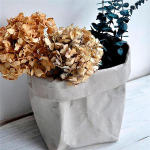 Mini bolsa de papel Kraft lavable de alta calidad, macetas de flores y plantas, multifunción, para almacenamiento en el hogar, reutilizable - Product Image 4