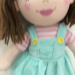 Muñeca de Trapo de Tela Personalizada, Adorable Muñeca de Peluche con Cara Grande para Niñas - Product Image 4