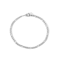 Bracelet chaîne et maillons en acier inoxydable 304 de 5 mm, style hip-hop, plaqué or et argent, 7/8 pouces, bijoux de fête pour femmes