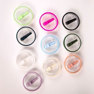 Couvre-gobelet en silicone épais de 30 oz avec paille anti-fuite - Product Image 5