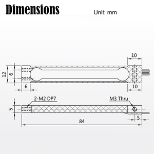 PLC321 10lb 20lb 40lb 100 lb Serie de Sensores de Fuerza de Celda de Carga de Alta Precisión para Básculas de Embalaje, Montaje Roscado, Puente de Wheatstone - Product Image 6