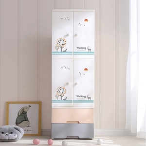 <span class=keywords><strong>ตู้</strong></span>เสื้อผ้าพลาสติกสำหรับเด็กแต่งตัว<span class=keywords><strong>ตู้</strong></span>เก็บของตู้เสื้อผ้าห้องนอนเด็กขนาด165ซม. พร้อมลิ้นชักเก็บของสำหรับบ้าน - Product Image 2