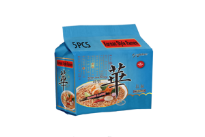 Nouilles instantanées <span class=keywords><strong>Jin</strong></span> <span class=keywords><strong>Ramen</strong></span> au goût de fruits de mer épicés Halal de la marque SINOMIE, nourriture coréenne - Product Image 3