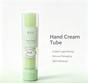 Tubo Exprimible de Doble Capa y Doble Cámara de <span class=keywords><strong>30ml</strong></span>+<span class=keywords><strong>30ml</strong></span> Personalizado con Tapa de Rosca para Crema de Manos, Envase de Loción Cosmética, Venta al Por Mayor OEM - Product Image 3