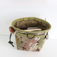 Sac banane camouflage avec cordon de serrage, pochette de rangement pour outils de camping, randonnée et chasse en extérieur