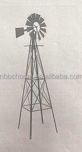 BOCHENG support de <span class=keywords><strong>moulin</strong></span> à <span class=keywords><strong>vent</strong></span> de jardin en métal à 3 niveaux décorations d'escalade de <span class=keywords><strong>balcon</strong></span> de patio créatif pour ornements de jardin - Product Image 4