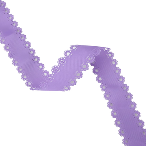 Cinta de hilo de encaje de Color sólido ahuecada con accesorios de lazo hechos a mano DIY cinta de correas - Product Image 5