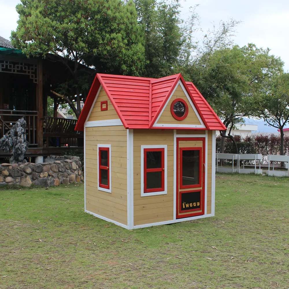 Уличный игровой домик, деревянная игровая площадка, детский игровой домик