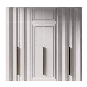 Vermont Custom New Muebles de dormitorio Diseño moderno Puerta Ropa Armario Estilo coctelera de madera Armario Walk In Closet Gabinete - Product Image 4