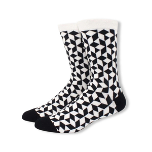 बिलू कस्टम कढ़ाई मोजे वसंत फैशन राउंड गर्दन के मोजे पैटर्न गोल गर्दन के मोजे - Product Image 3