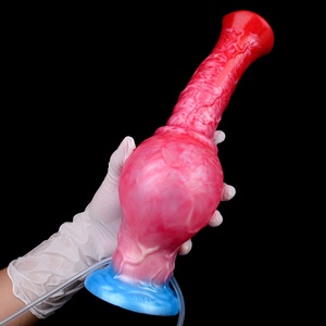 Godemiché gonflable fantaisie à jet de liquide, godemiché anal à nœud avec ventouse puissante, godemiché cheval, jouets pour adultes pour femmes et hommes - Product Image 6
