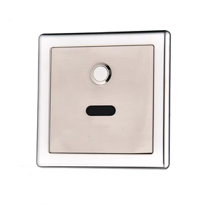 ตัวกดชำระล้างโถปัสสาวะอัตโนมัติ HY-313D CE Manual Sensor พร้อมแผงควบคุมสแตนเลส 304 ติดผนัง ได้รับการรับรองมาตรฐาน CE สำหรับห้องน้ำ - Product Image 1