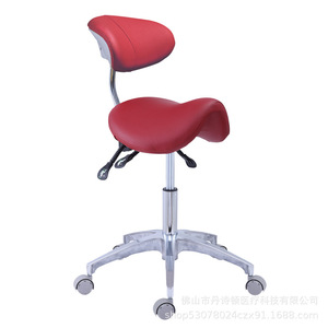 Silla Dental Dsd con Asiento de Cuero, Altura Ajustable, Giratoria, para Uso en Consultorio Médico o Salón de Belleza, Modelo 689958 - Product Image 3