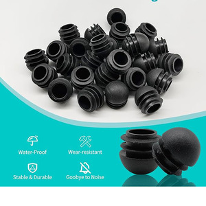 Tappi e Protezioni in Plastica per Gambe di Sedie, Inserti per Tubi Rotondi per Scorrimento Fluido, Protezioni per <span class=keywords><strong>Mobili</strong></span> - Product Image 3