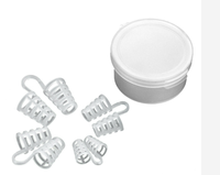Ronfleur L M S personnalisé, bouchon nasal en silicone