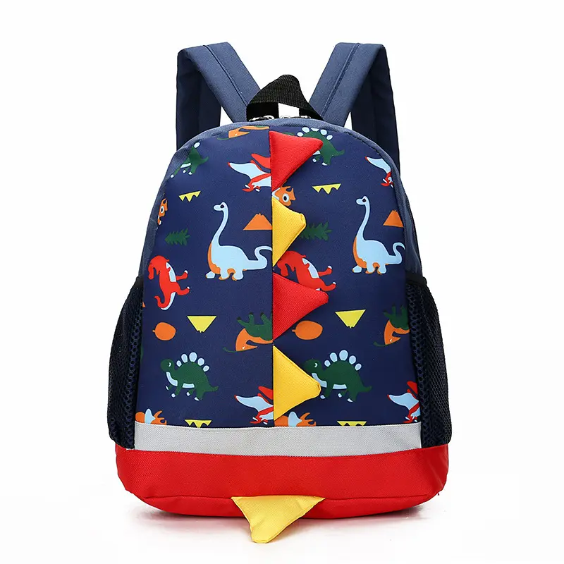 Mochila infantil de design de dinossauro mais barata de fábrica na China, mochila escolar pré-escolar para jardim de infância