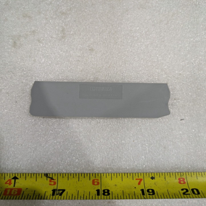 Plaque d'extrémité Plc Contact D-st 4-quattro 3030527 <span class=keywords><strong>Grise</strong></span>, <span class=keywords><strong>Lot</strong></span> de 60 bornes pour produit sous garantie - Product Image 1