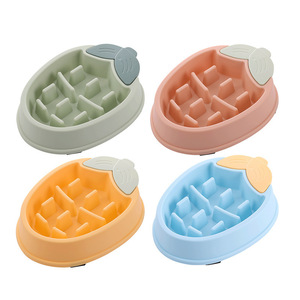 Daoge Bol de nourrissage lent pour animaux de compagnie 24,3x18,2x4,6 cm PP antidérapant pour chats et chiens - Product Image 3