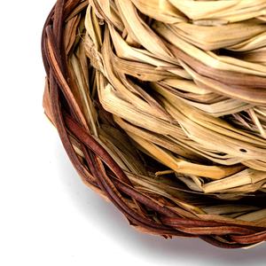 Nido de pájaros de paja, resistente a la intemperie, fácil de instalar; ideal para aves salvajes y que promueve la biodiversidad. - Product Image 2