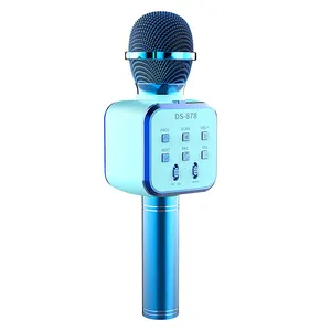 Toptan özel premium hoparlör aile parti şarkı kablosuz bluetooth mikrofon Karaoke hoparlörü