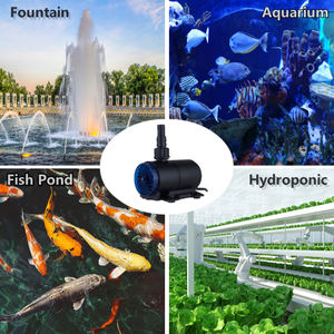 JUYANG 8000L/H DC 24V調節可能な流れ水中水ポンプ5hp水泉水水ポンプ庭排水処理用 - Product Image 6