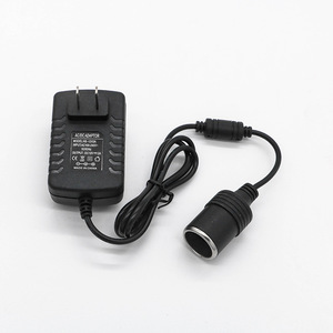Adaptador de Corriente para Auto Rey.1 12V 2A, Convertidor para Encendedor de Cigarrillos, para Cámara de Coche, Ventilador, Refrigerador, Cable de 1M, Disipación de Calor - Product Image 2