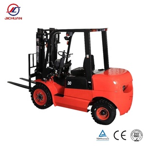 Forklift Diesel JICHUAN Ringan, Hemat Energi, Laris di Cina, Kapasitas Angkut 3-6m, Beban 5 Ton, Offroad, Warna Kustom, Jiangsu - Product Image 4
