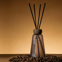 Diffuseur de parfum sans flamme Rich Coffee, ornement décoratif haut de gamme pour chambre, maison, salle de bain, parfum longue durée pour la décoration