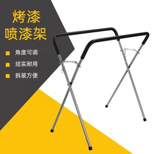 車の塗装ブラケット、フロントとリアのバンパーフレーム車のバンパースプレーペイント棚車のドア配置ブラケット - Product Image 4