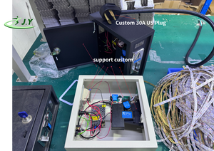 Nguồn nhà máy giá thấp moq tùy chỉnh Ổ cắm điện | dây | tiếp sức | hộp sắt | Đồng xu chấp nhận | Đồng tiền hoạt động hẹn giờ hộp điều khiển - Product Image 5