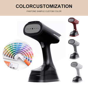 Garment <b>Steamer</b> Portable High Power Steam Brush Dual Use Wet Dry Self Cleaning 6000pa Black - Product Image 3