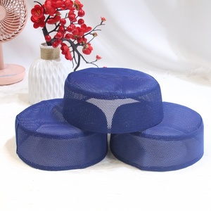 Gorro Taqiyah de malla de color sólido YASEEN, de secado rápido, transpirable, ecológico, para el verano, para la mezquita musulmana. - Product Image 1