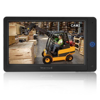 Carretilla elevadora PJAUTO AHD 720P, sistema de monitoreo de cámara con un solo botón táctil de 7 pulgadas