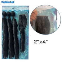 Pack de Cheveux Synthétiques Ondulés French Curl, Extensions de Cheveux Synthétiques Ondulés Souples, Tresses au Crochet Spirales Bouclées pour Femmes