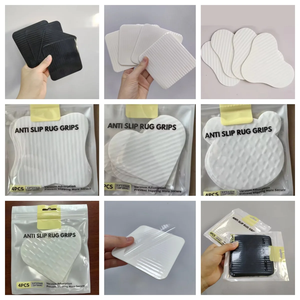4 pièces Grips antidérapants lavables pour tapis, avec technologie de vide, en nouveaux matériaux, anti-roulement, autocollants et coussinets de maintien pour tapis - Product Image 6