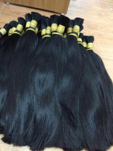 Cabelos 100% humano crudo vietnamita Remy Natural sedoso recto Virgen sin procesar máquina de extensión a granel doble trama 100 gramos - Product Image 2